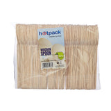 2000 Pieces Disposable Wooden Spoons  - Hotpack