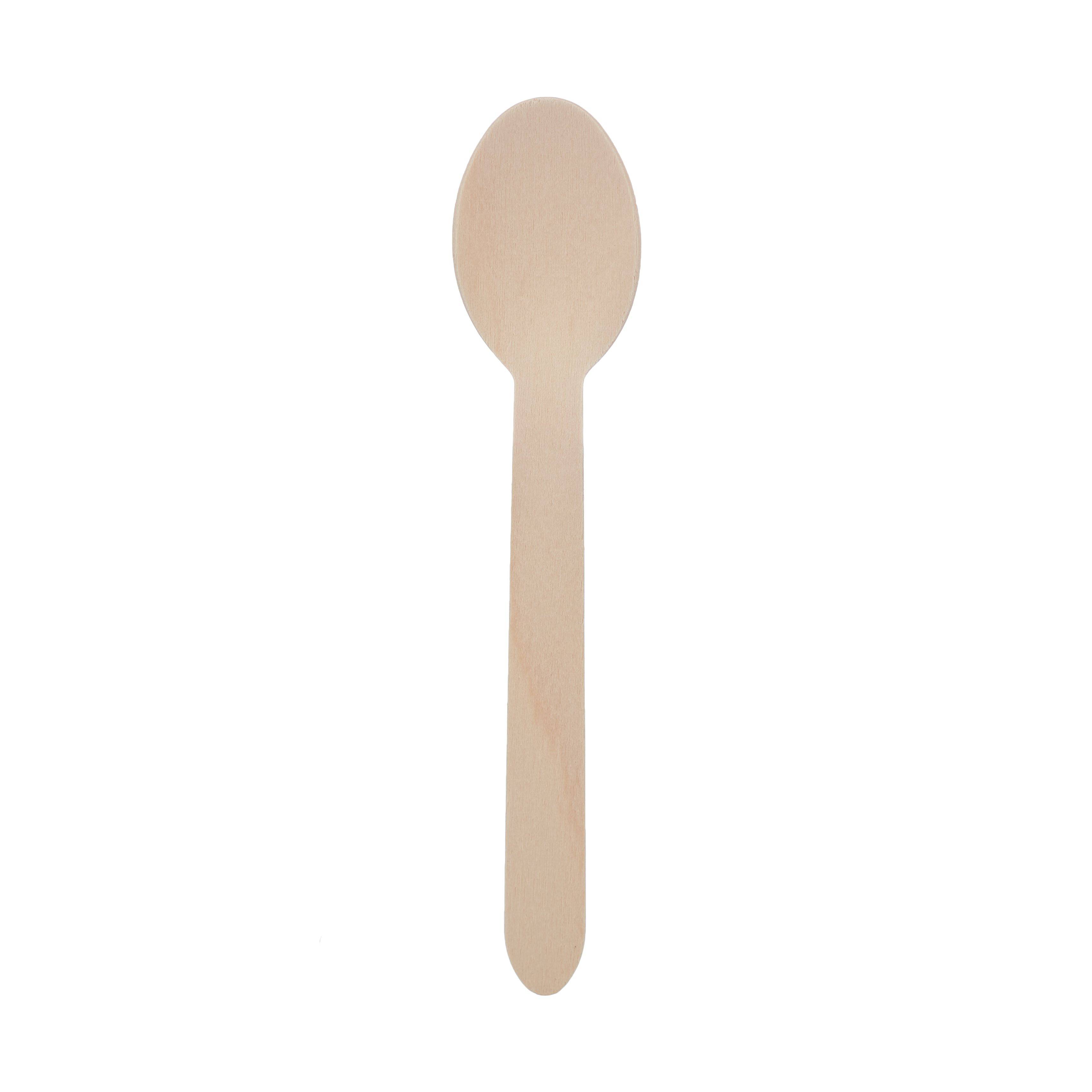 2000 Pieces Disposable Wooden Spoons  - Hotpack