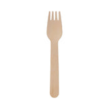 2000 Pieces Disposable Wooden Fork  - Hotpack