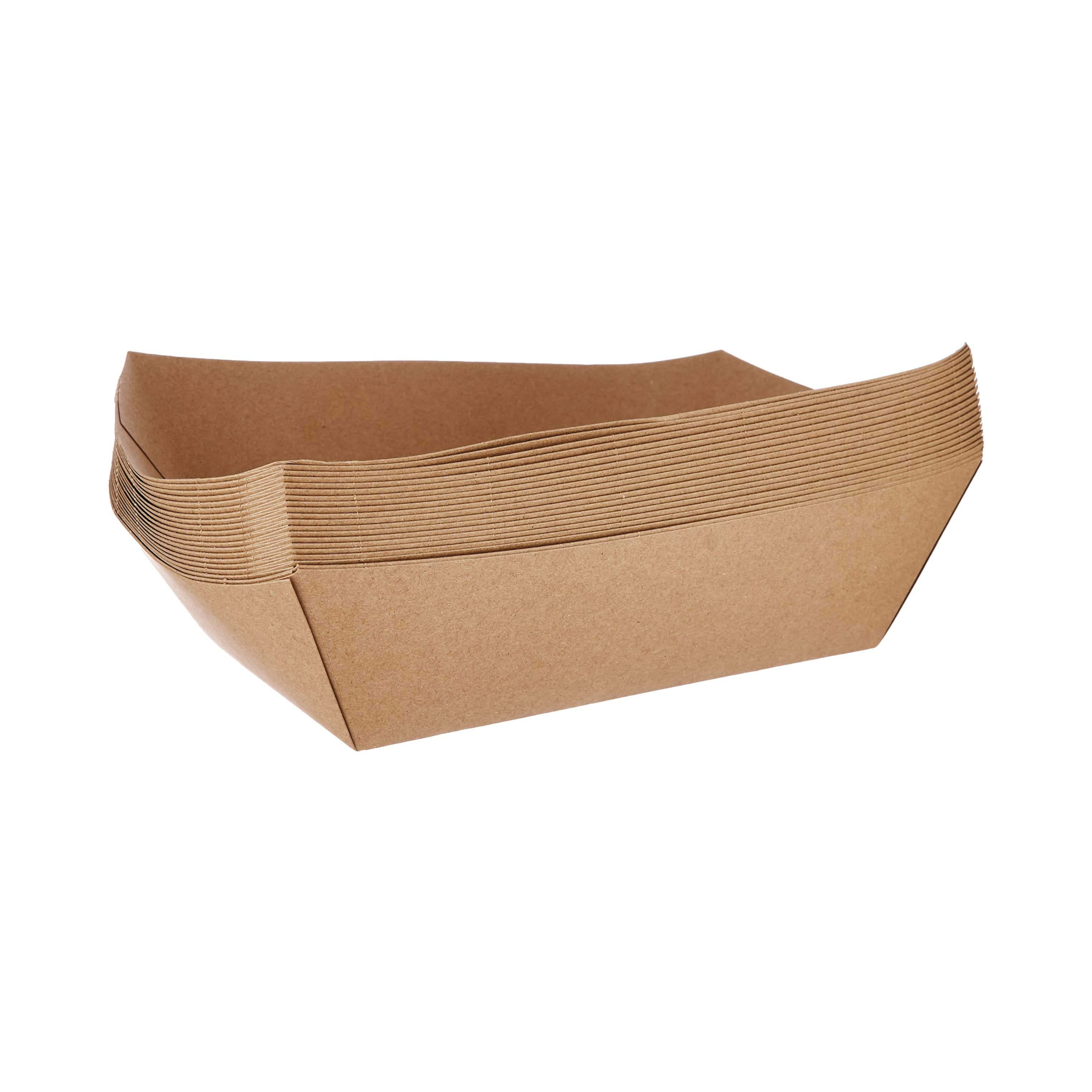 Kraft Paper Boat Tray Small