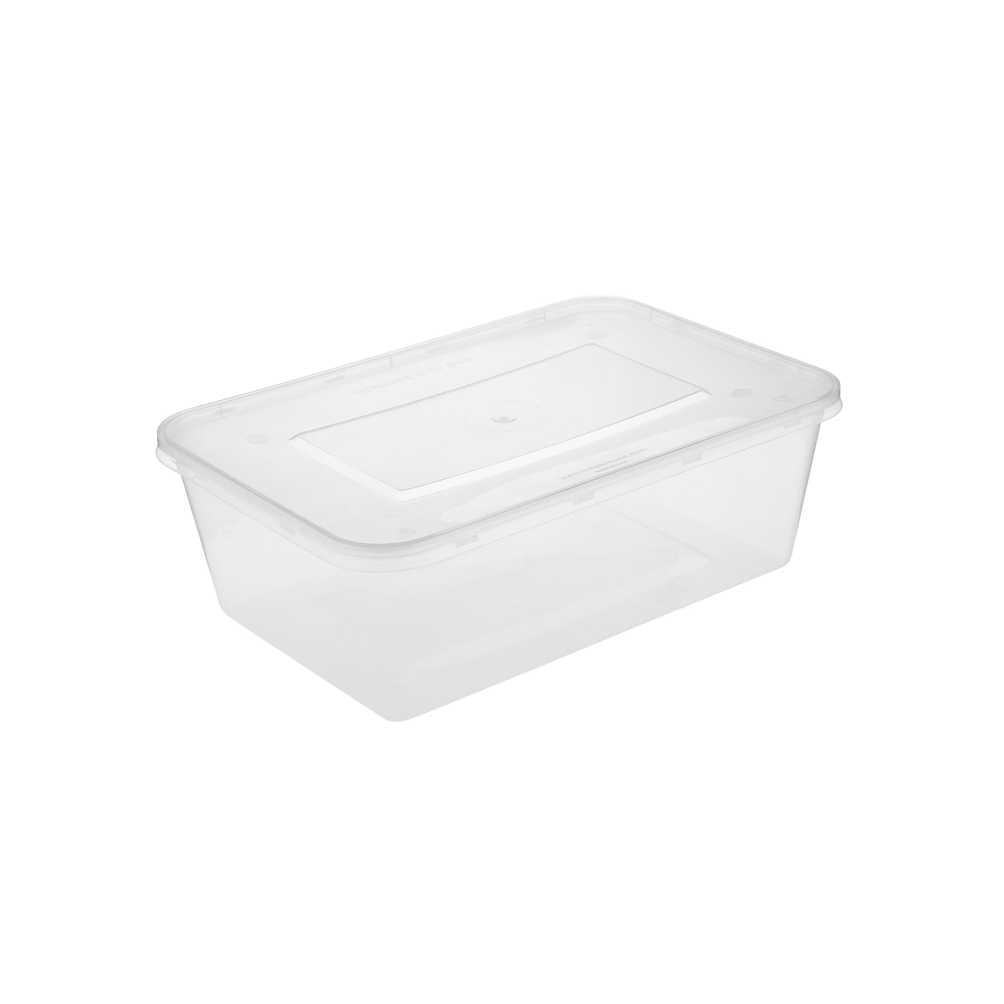 250 Pieces Microwavable Container 1500 ML With Lid