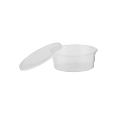 Round Microwavable Container With Lid