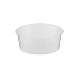 500 Pieces Round Microwavable Container 250 ML With Lid