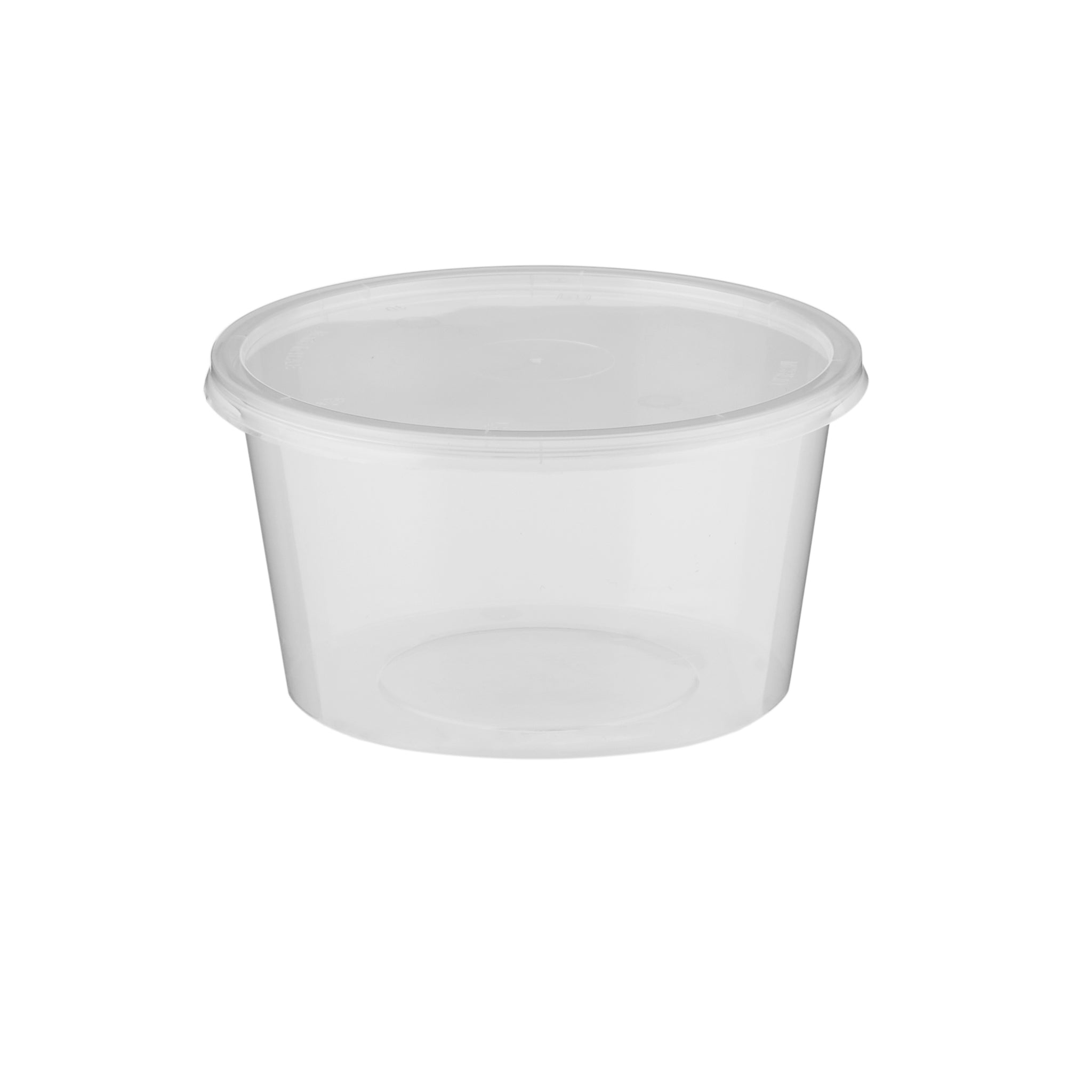 Round Microwavable Container 400 ML With Lid