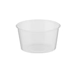 500 Pieces Round Microwavable Container 400 ML With Lid