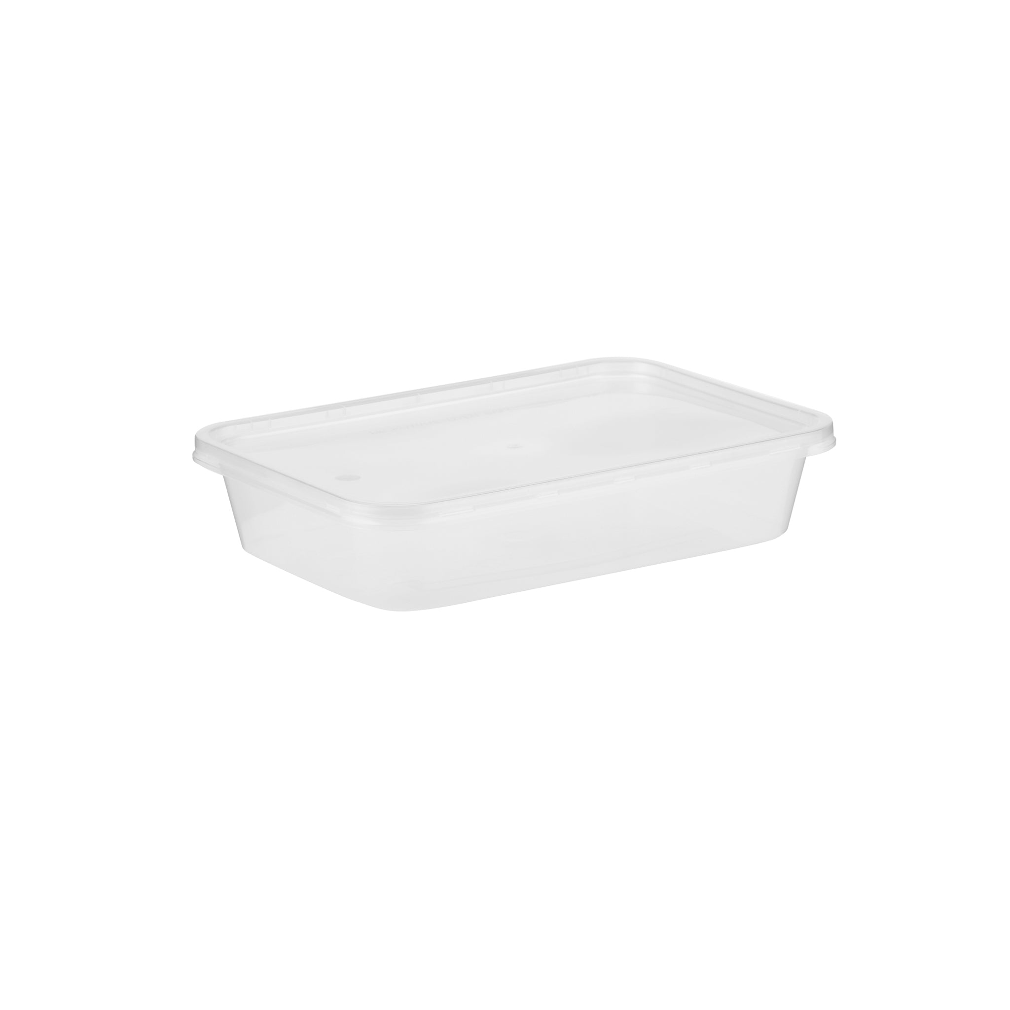 500 Pieces Microwavable Container 500 ML With Lid - Hotpack