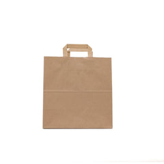 Kraft Brown Paper Bag Flat Handle