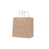 250 Pieces Kraft Brown Paper Bag Twisted Handle 29x15x29 cm