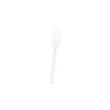 White Heavy Duty Plastic Fork