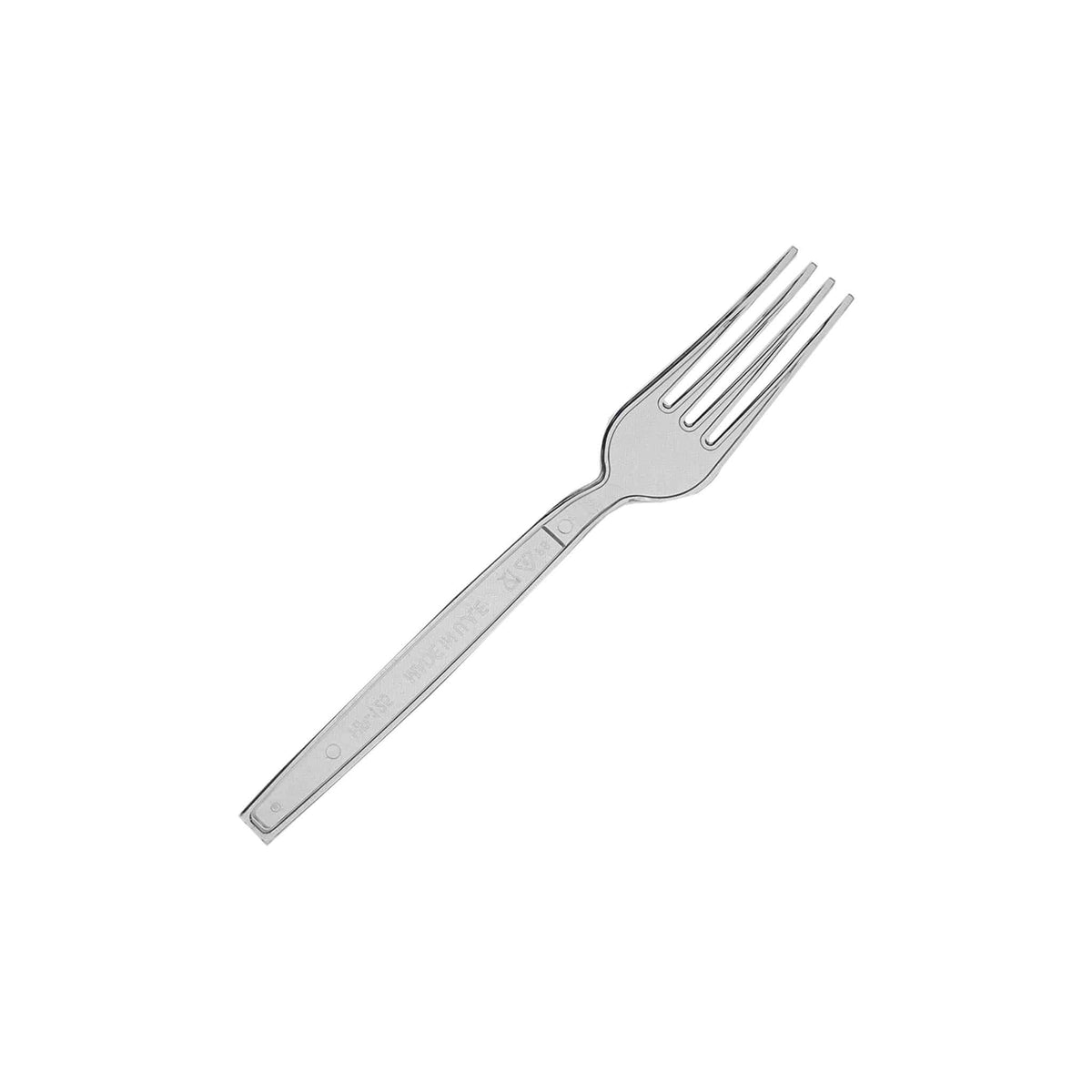 Pieces Plastic Heavy Duty Clear Fork