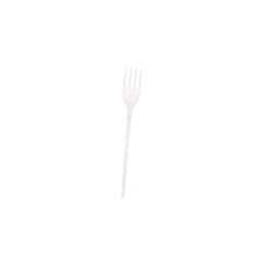 Plastic White Normal Fork