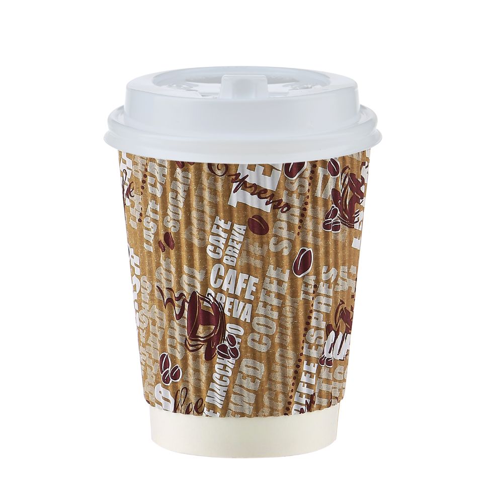 Printed Ripple Paper Cups