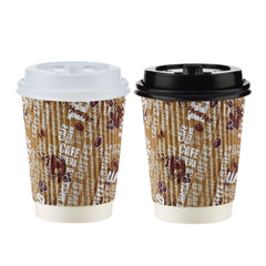 Printed Ripple Paper Cups