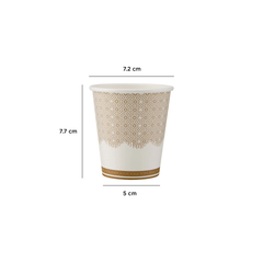 Ramadan Theme Single Wall Coffee Cup-Hotpack