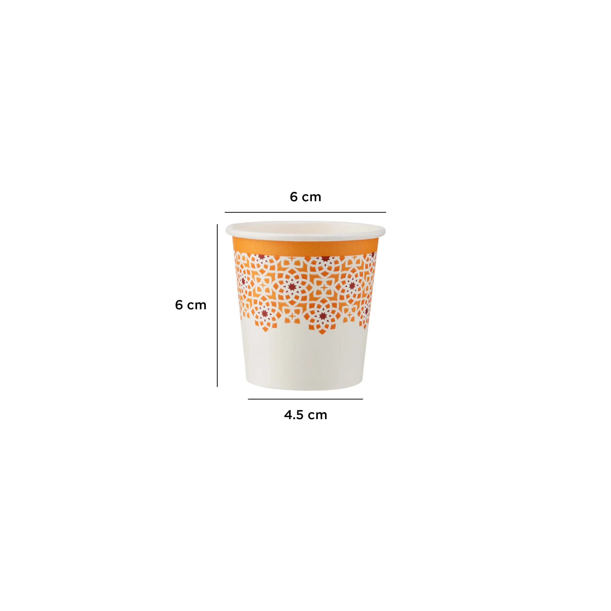 Ramadan Theme Single Wall Qahwa Cup