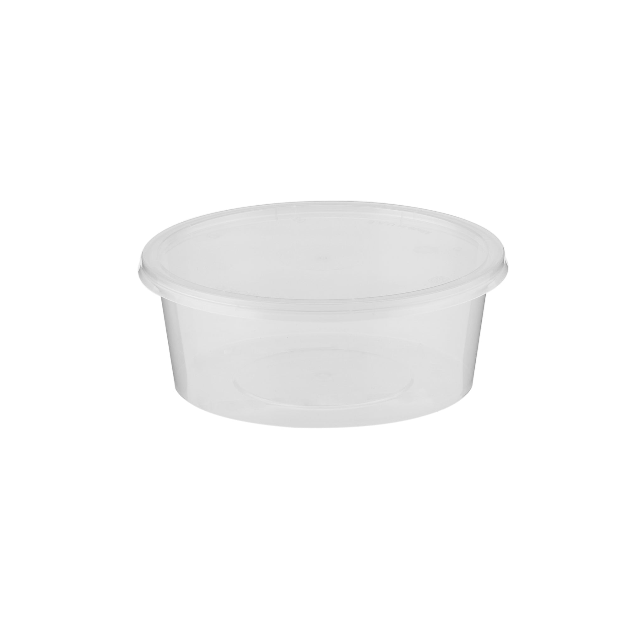 Round Microwavable Container With Lid