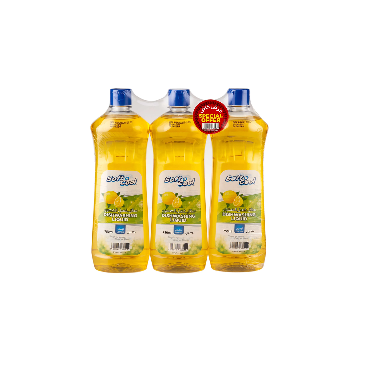 Soft N Cool Dish Wash Liquid offer pack