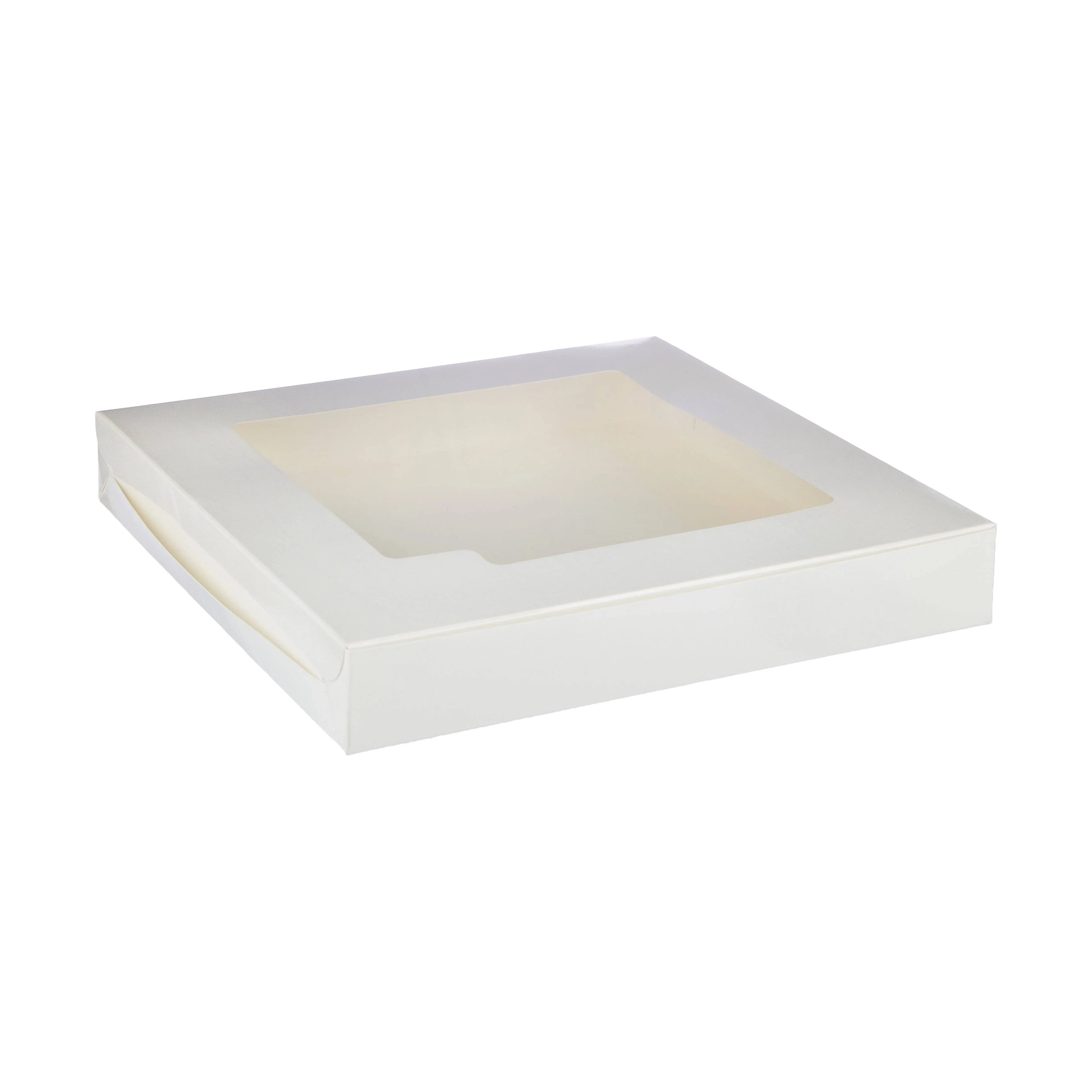 Sweet Box PE Coated With Window Plain White