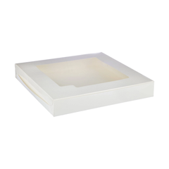 Sweet Box PE Coated With Window Plain White