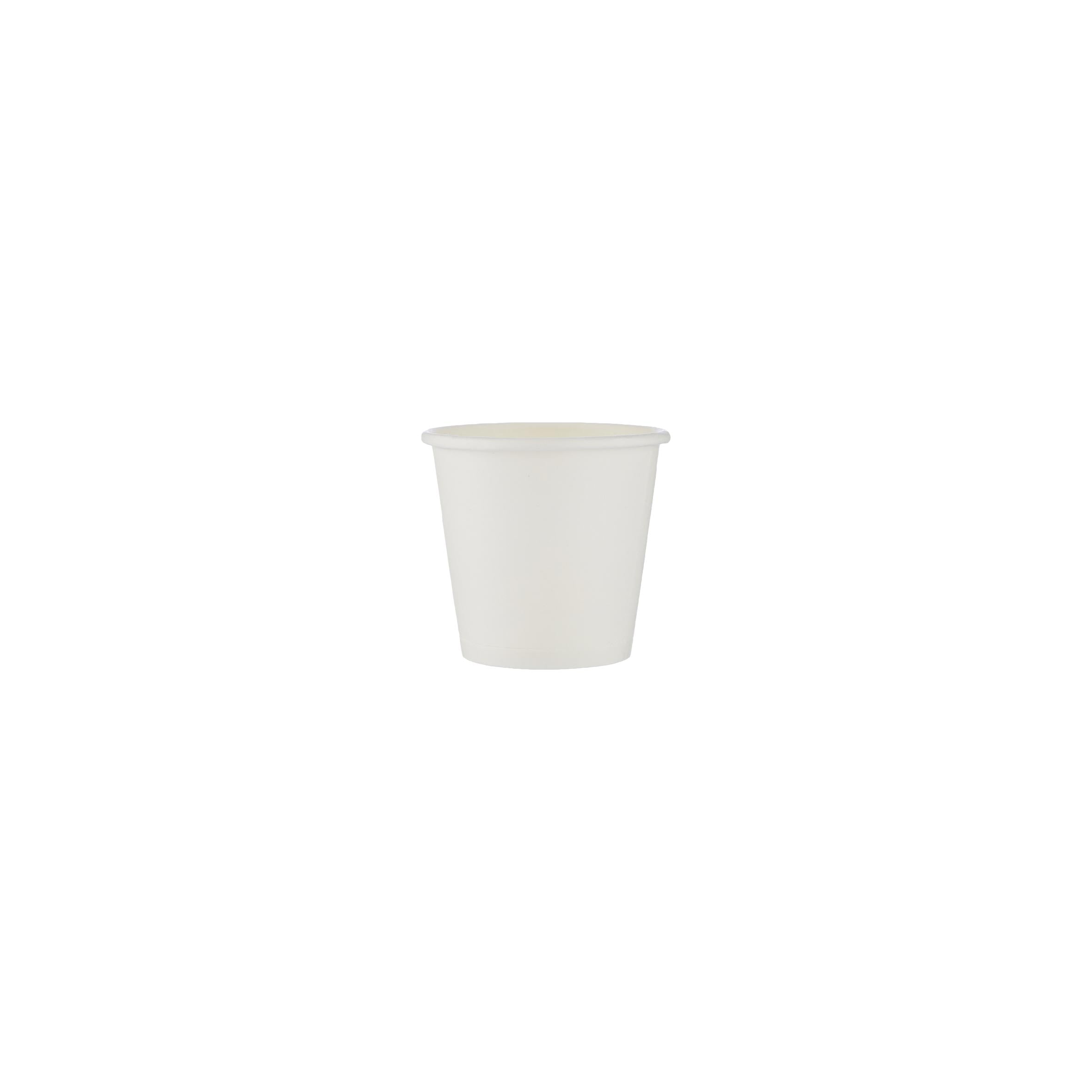 White Single Wall Qahwa Paper Cups