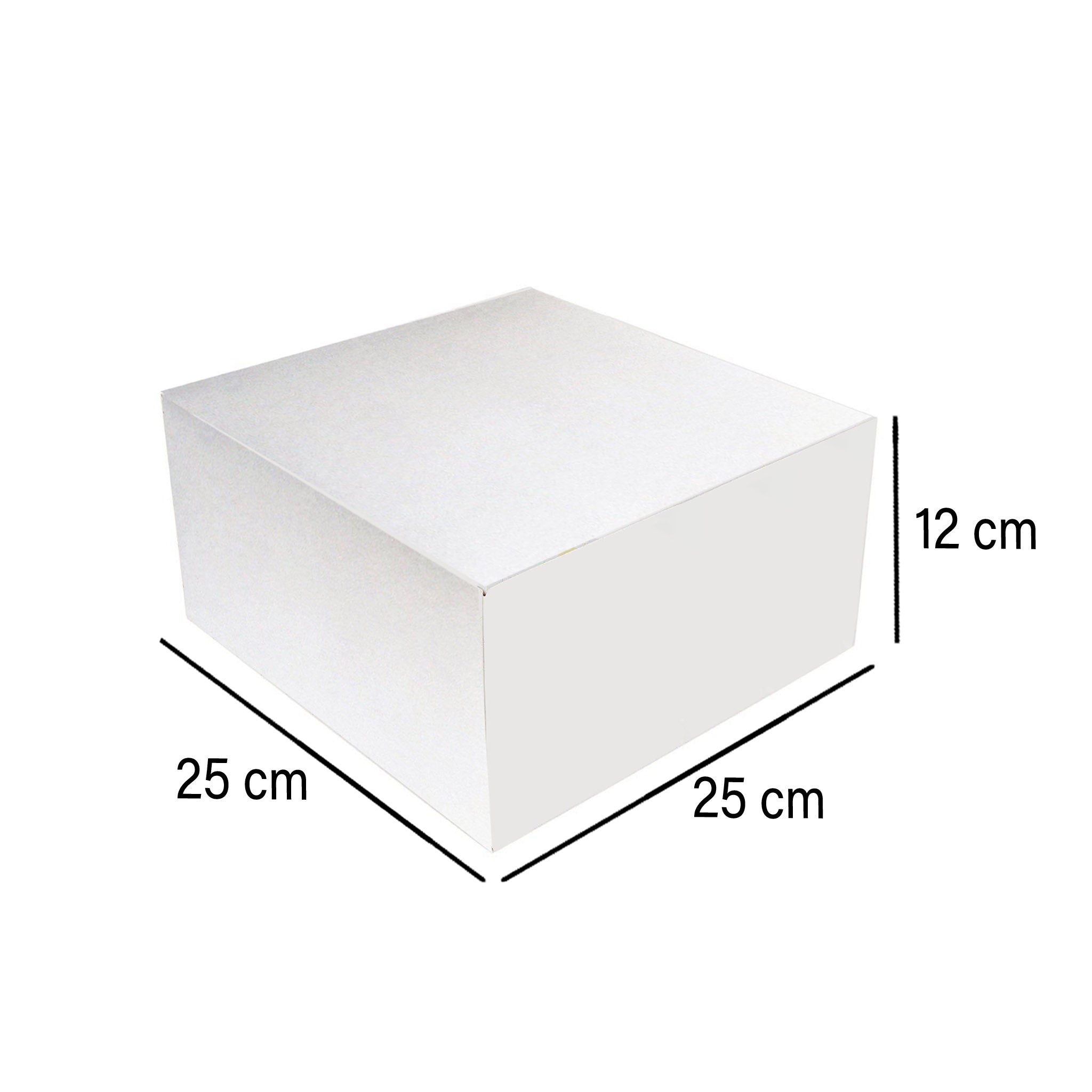 White Cake Box