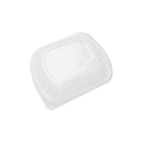 250 Pieces Black Base Rectangular Container With Lid- Hotpack