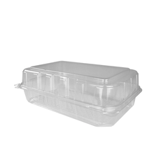 clear rectangular Cookies Tray