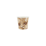 4 Oz Printed Single Wall Paper Cups 1000 Pieces- Hotpack